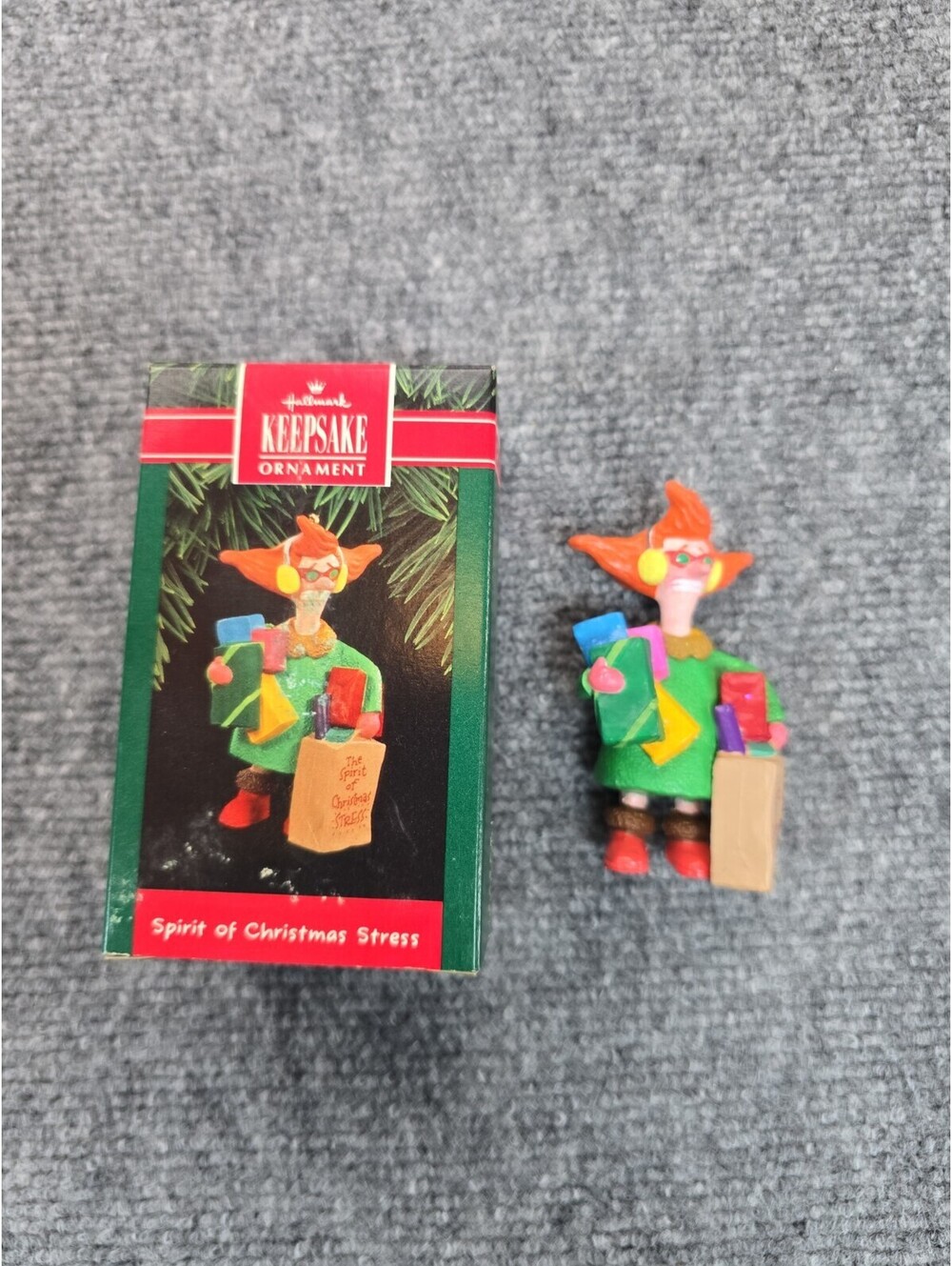 Hallmark Keepsake Ornaments Spirit Of Christmas Stress In Box